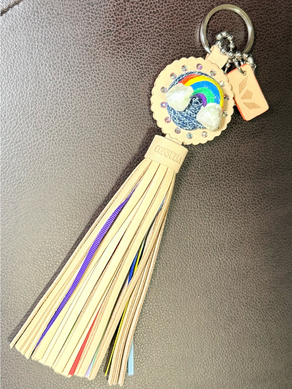Consuela “Over the Rainbow” Bag Charm